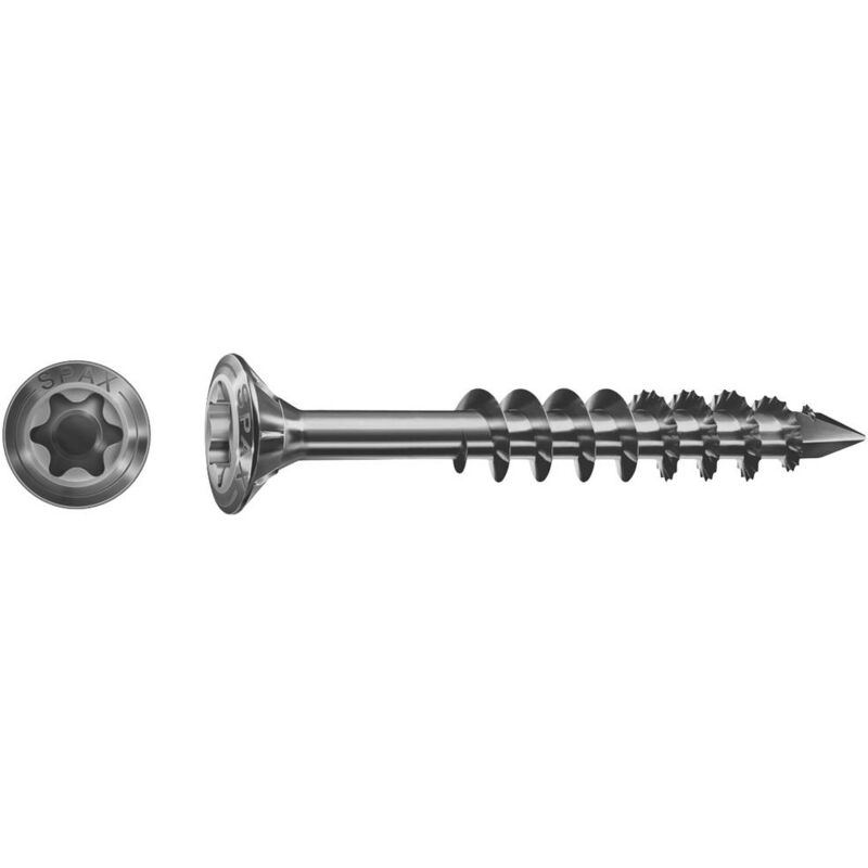 foto del prodotto 25170404505021 vite da legno 4.5 mm 50 mm t star plus acciaio inox a2 200 pz. spax