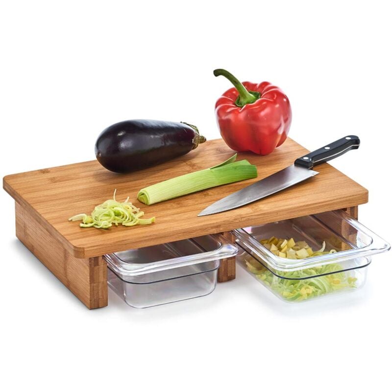 foto del prodotto 25178 tagliere, plastica, naturale, ca. 40,5 x 26,5 x 8,5 zeller