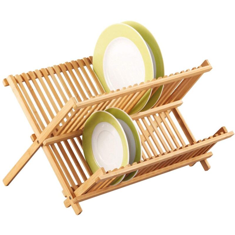 foto del prodotto 25341 scolapiatti in bamb , 42 x 35 x 27.5 cm zeller