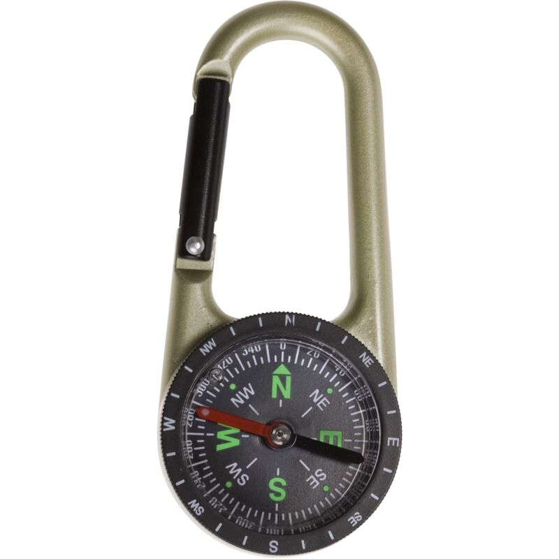 foto del prodotto 254 bussola con moschettone unisex per adulti, 10,8x4,5 cm
