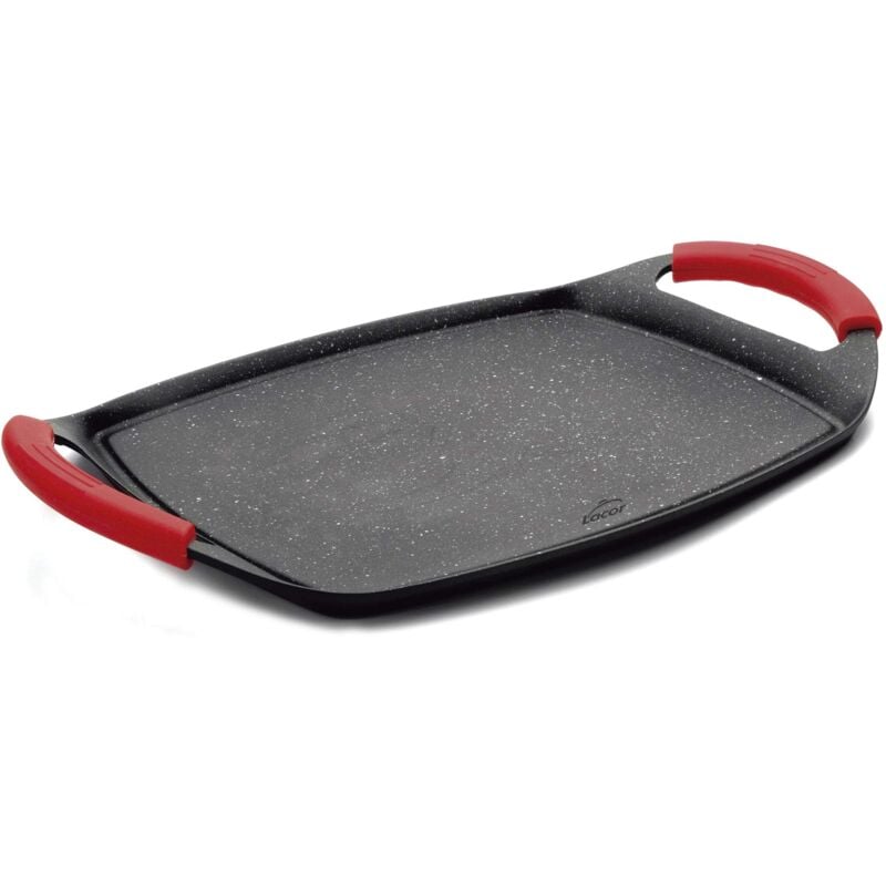 foto del prodotto 25536 ferro da stiro, eco stone grill, compatibilit tutti i tipi di cucine, adatto per l induzione e forno, rivestimento antiaderente, ecologico
