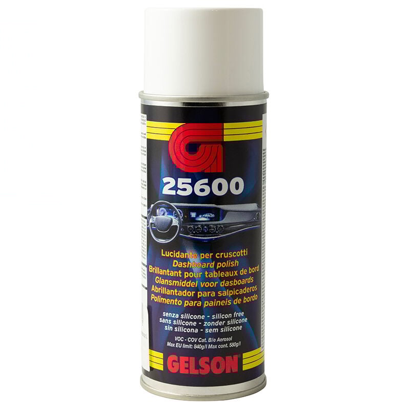 foto del prodotto 25600 spray lucida cruscotti 400 ml gelson