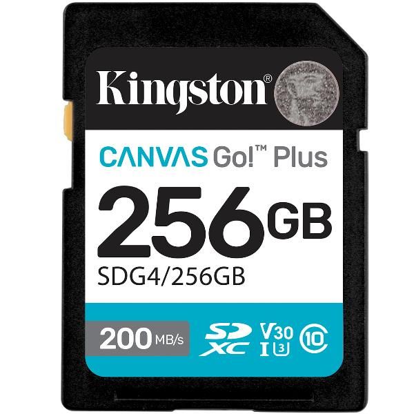 foto del prodotto 256gb sdxc canvas go plus gen4