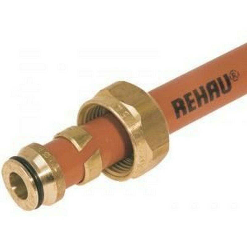 foto del prodotto 257372 010 raccord visser pour tube dn 20x1.9 pour raccordement des tubes per au collecteur rehau