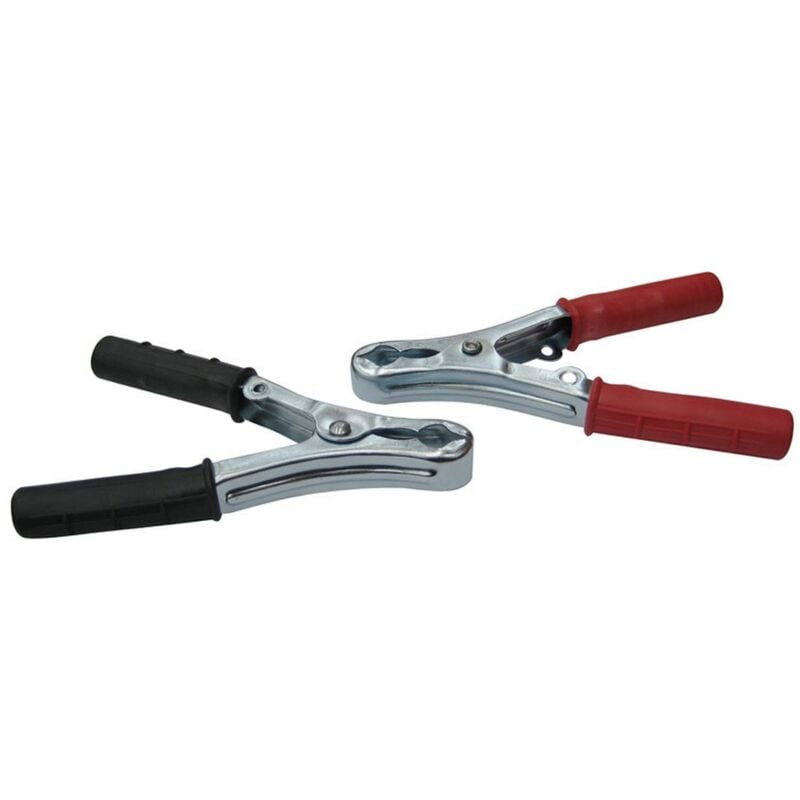 foto del prodotto 25pz morsetto per collegamento batterie col. rosso cm. 12 - 60 amp.