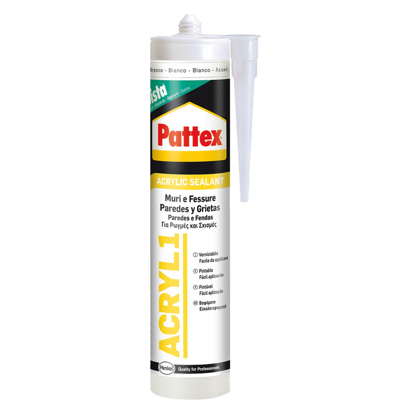 foto del prodotto 25pz silicone acrilico ral 9010 bianco ml 300 cod ferx.900768nlm