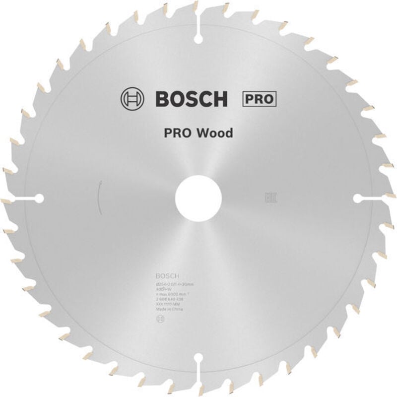 foto del prodotto 2608640438 de lama circolare 25,4 cm 1 pz i bosch
