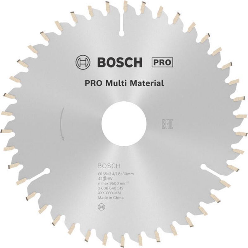 foto del prodotto 2608640519 lama circolare de 1 pezzo i bosch