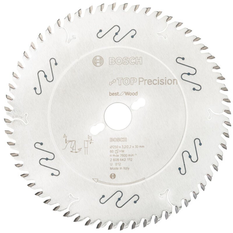 foto del prodotto 2608642112 lama circolare de 1 pezzo i bosch