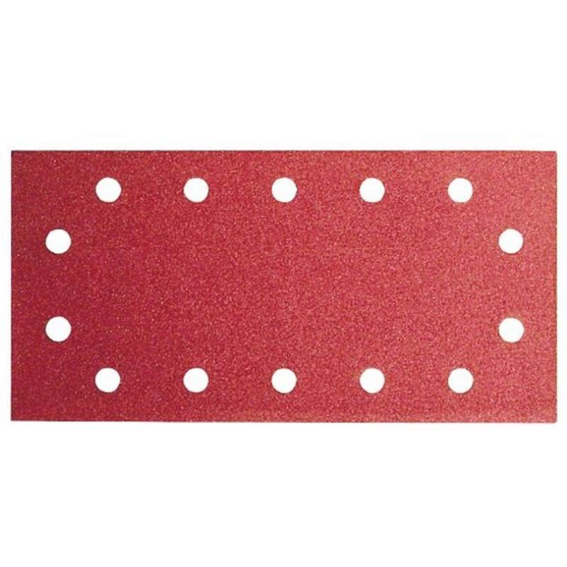 foto del prodotto 2609256b31 diy carta abrasiva, g240, 14 fori, tesa 10 , 115 x 280 mm bosch