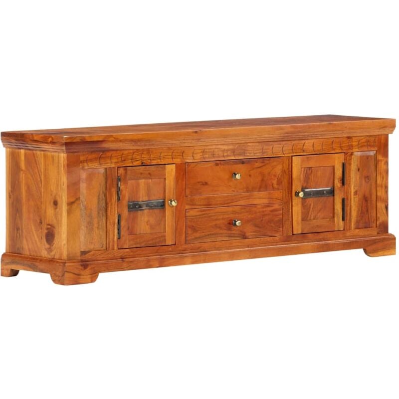 foto del prodotto vidaxl mobile porta tv 119x30x40 cm in legno massello di acacia