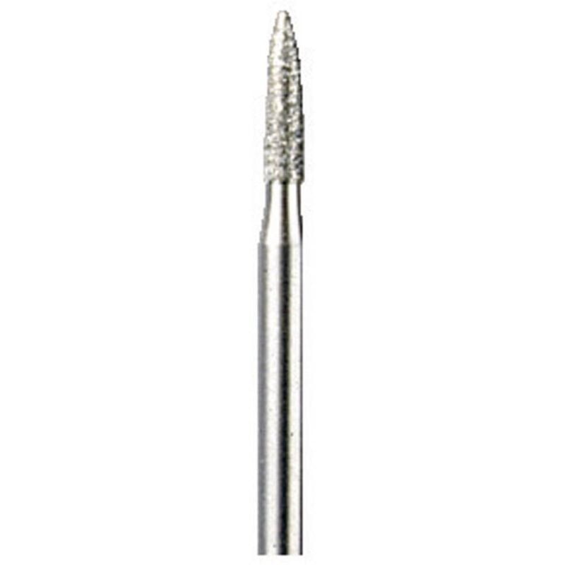 foto del prodotto 26157144ja punta fresatrice metallo temprato 2.4 mm diametro albero 3.2 mm dremel