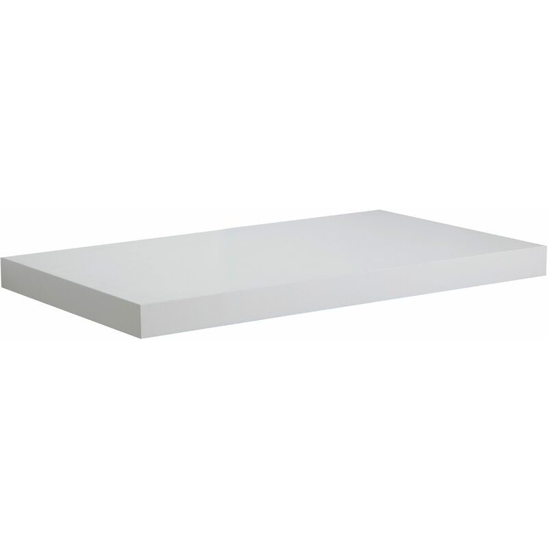 foto del prodotto kiamami valentina piano mensola sottolavabo in legno bianco da 90 cm valentina