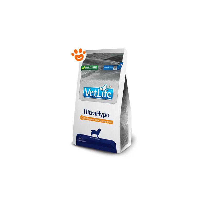 foto del prodotto dog vet life ultrahypo dog vet life ultrahypo sacco da 2 kg farmina