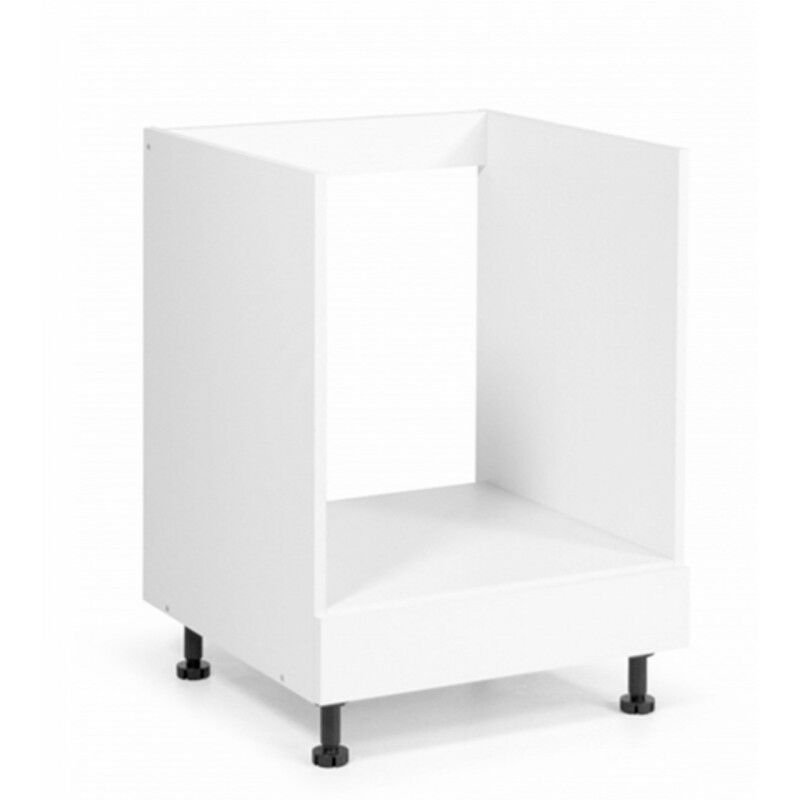 foto del prodotto cassa per forno in legno nobilitato bianco h.82x60x59