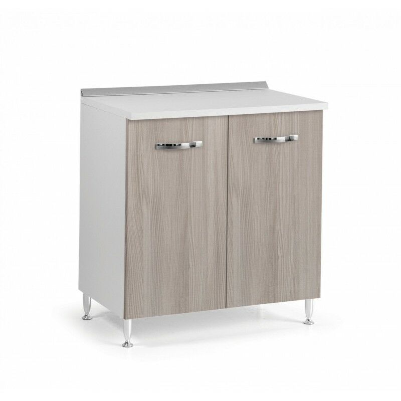 foto del prodotto base per cucina 2 ante olmo in legno nobilitato cm 80x50xh 85