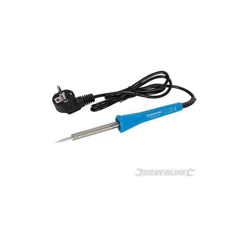 foto del prodotto silverline saldatore per lavori elettrici automobilistici brasatura potenza 40w