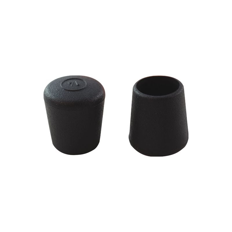 foto del prodotto tappi puntali gommini universali tubolari gomma sedie bastone tappo copriforo 22 mm 22 mm