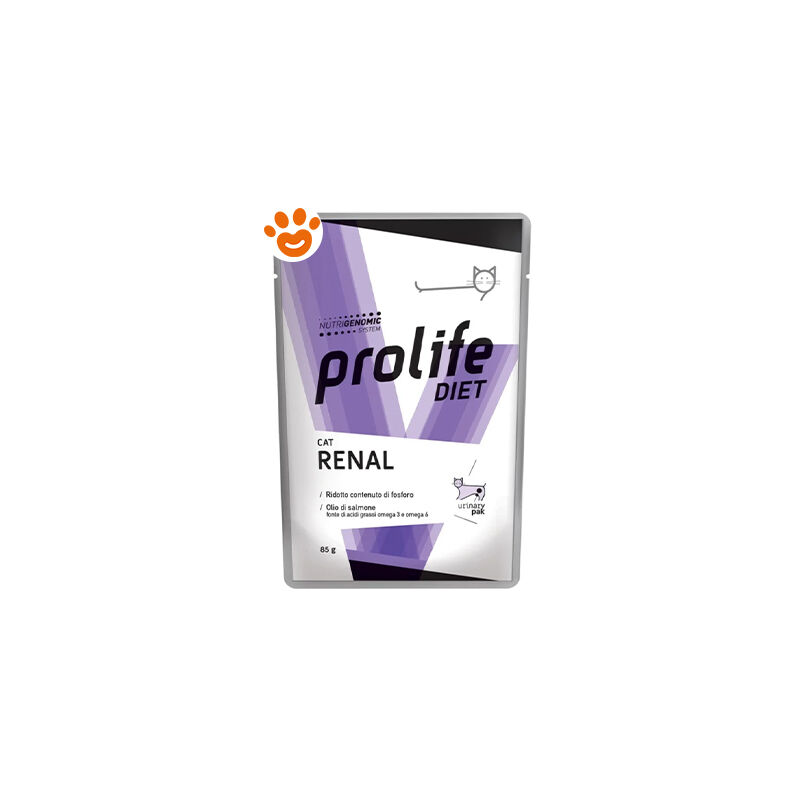foto del prodotto cat veterinary renal cat veterinary renal bustina da 85 gr prolife
