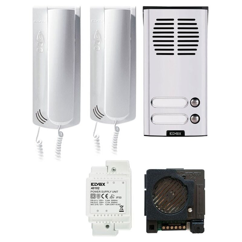 immagine 0 del prodotto kit citofonico elvox sound system bifamiliare per impianti 4 1 k62k0.02