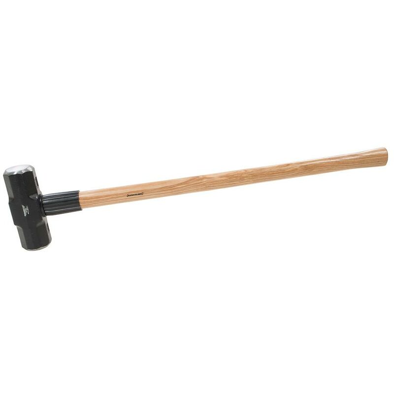 foto del prodotto silverline martello da fabbro in legno duro 14 lb 6,35 kg 