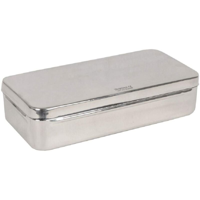 foto del prodotto 26655 scatola acciaio inossidabile, 25 x 12 x h 6 cm gima
