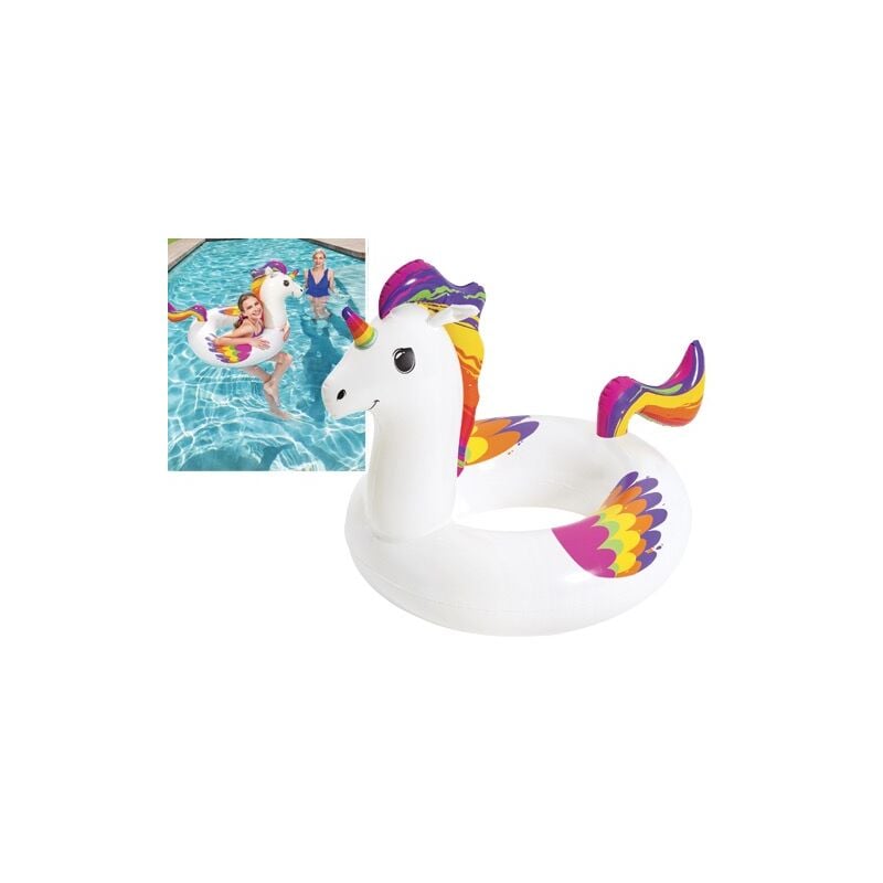 foto del prodotto gonfiabile salvagente fantasy unicorno bestway 36159