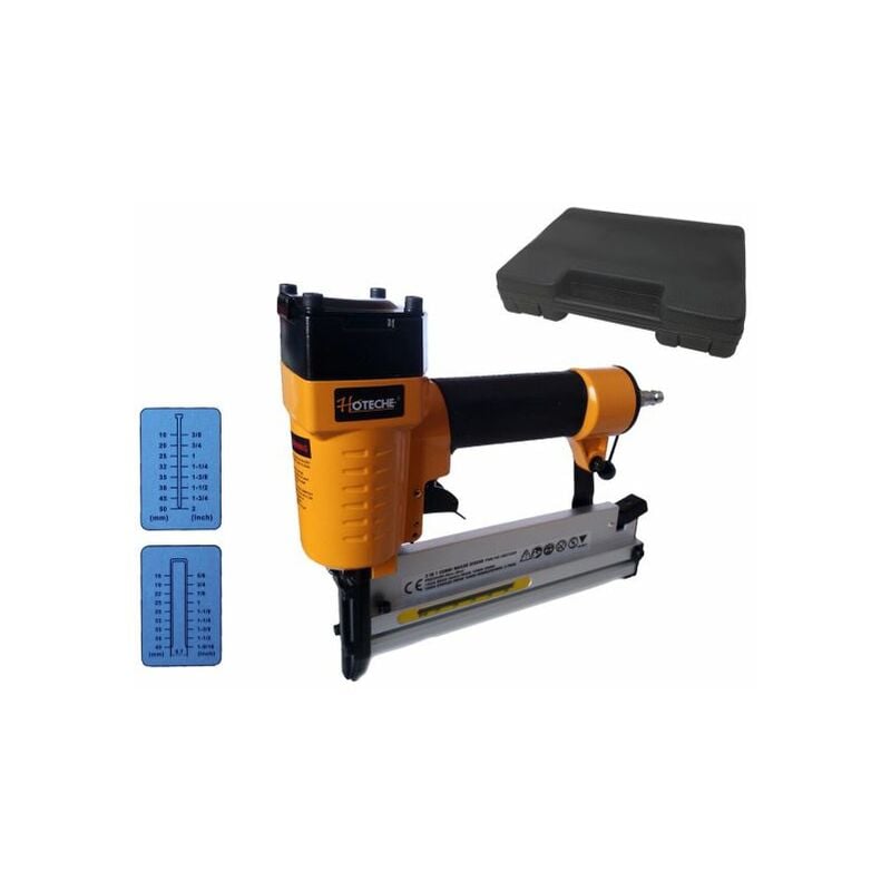 foto del prodotto spillatrice aria compressa 2 funzione chiodatrice gruppinatrice graffettatrice