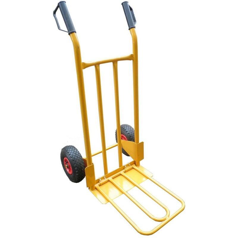 foto del prodotto carrello trasporto grandi volumi max 300kg in acciaio ranieri sturdy arancio