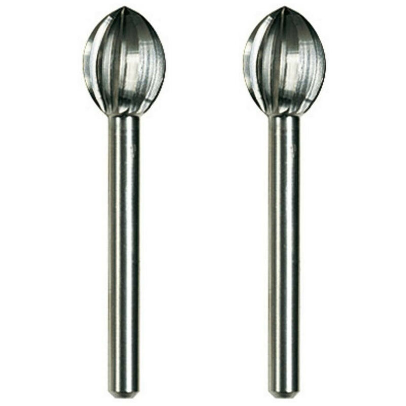 immagine 0 del prodotto set di 2 frese in acciaio ad alta velocit 144 dremel