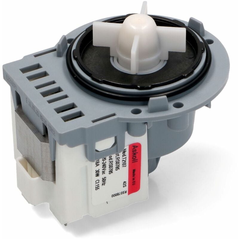 foto del prodotto pompa scarico lavatrice universale askoll ariston candy rex electrolux beko