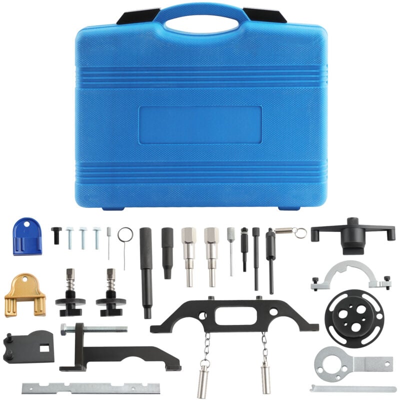 foto del prodotto 26pcs engine timing tool kit for opel vauxhall 1.3cdti 16v, 1.9cdti, 2.0dti