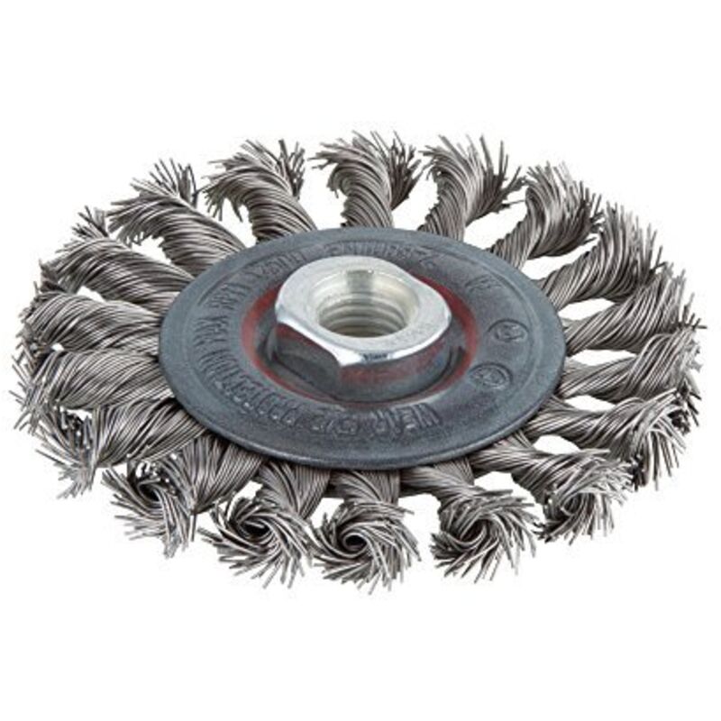 foto del prodotto 2701000, spazzola abrasiva con fili di metallo - wolfcraft