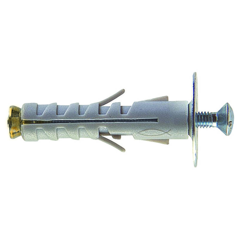 immagine 0 del prodotto tassello in nylon con vite sb sb 12 4 mm.12x45 vite t.s.c taglio combinato