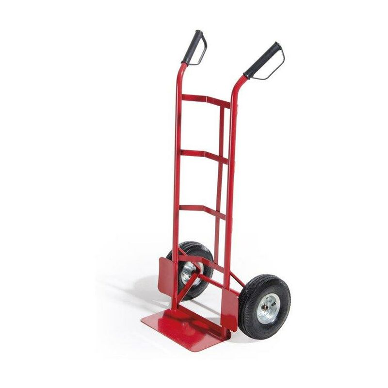 foto del prodotto carrello portatutto, portata 150 kg, 110x42x42 cm, rosso verdelook