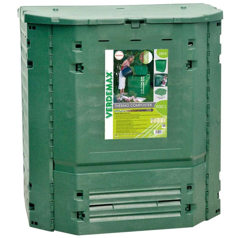 foto del prodotto rama compostiera da giardino 900l 100x100xh100cm thermo king verde