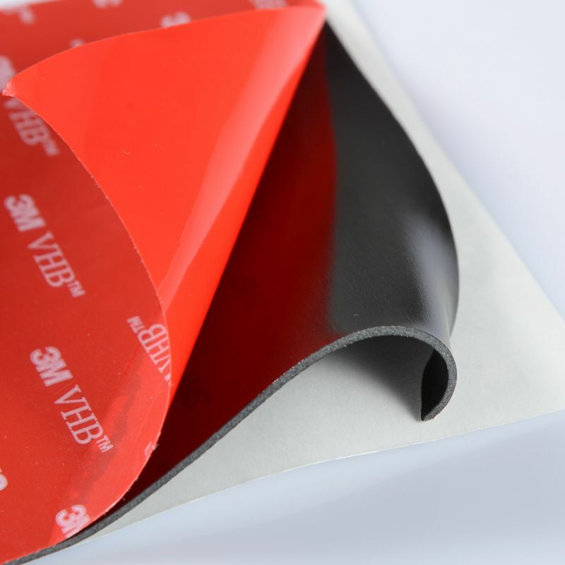 foto del prodotto biadesivo quadrato vhb a schiuma acrilica 3m5952 50 100mm 5 pezzi misura 100mm x 100mm 10cm x 10cm 