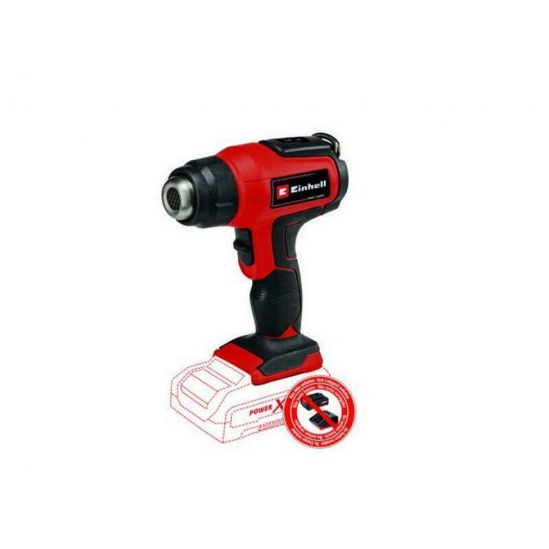 foto del prodotto einhell pistola aria calda a batteria te ha 18 li solo 4520500