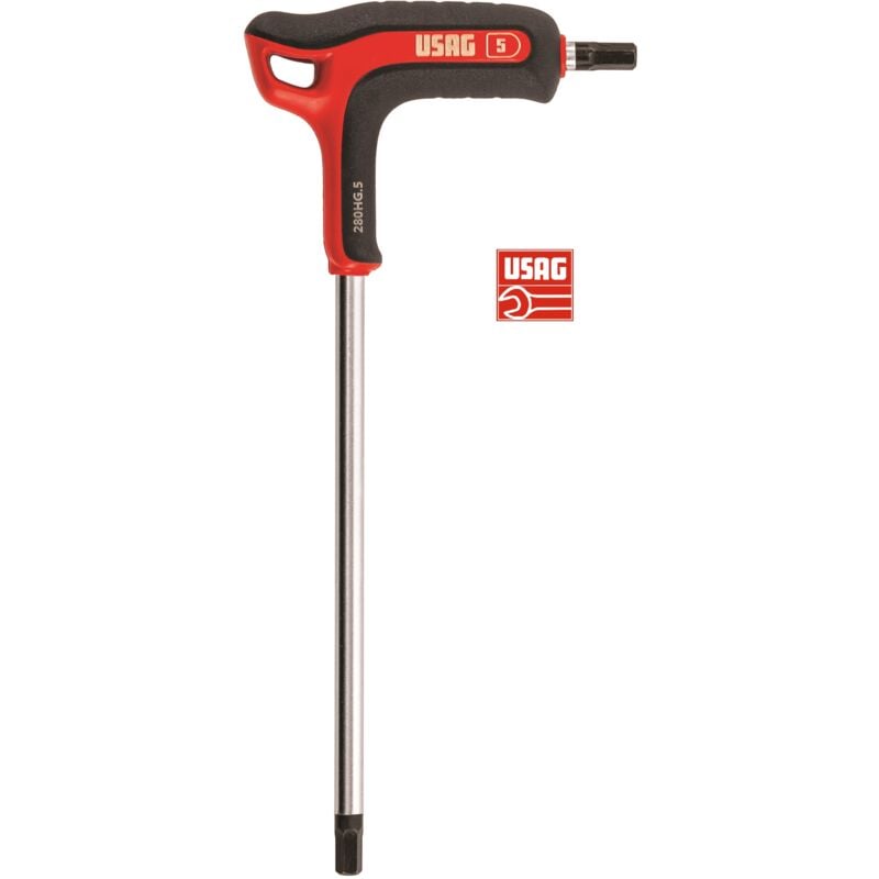 foto del prodotto 280 hg chiave maschio esagonale con impugnatura bimateriale usag