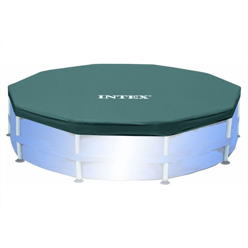 foto del prodotto 28030 copripiscina, protegge dai detriti, multicolore 305 cm intex