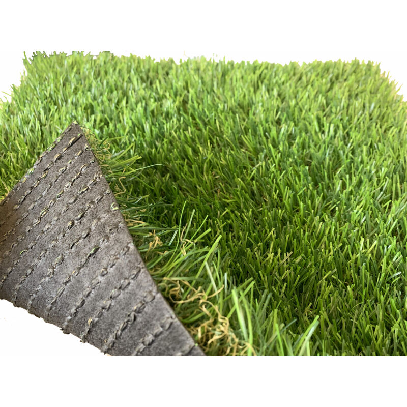 foto del prodotto giordanoshop erba sintetica per giardino 35 mm 2x5m verde royal
