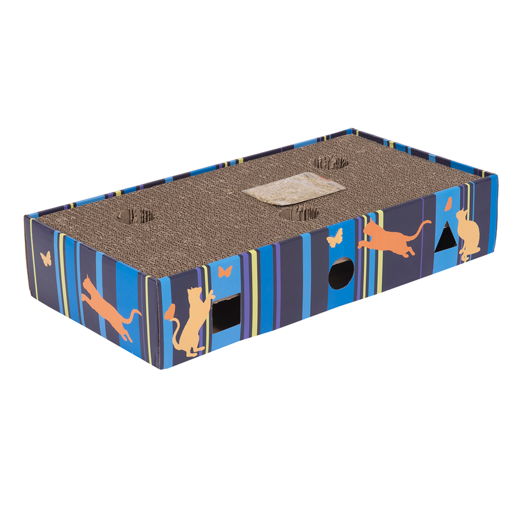 immagine 0 del prodotto graffiatoio gioco scratch play l 45,5 x p 24 x h 9,3 cm 2 palline