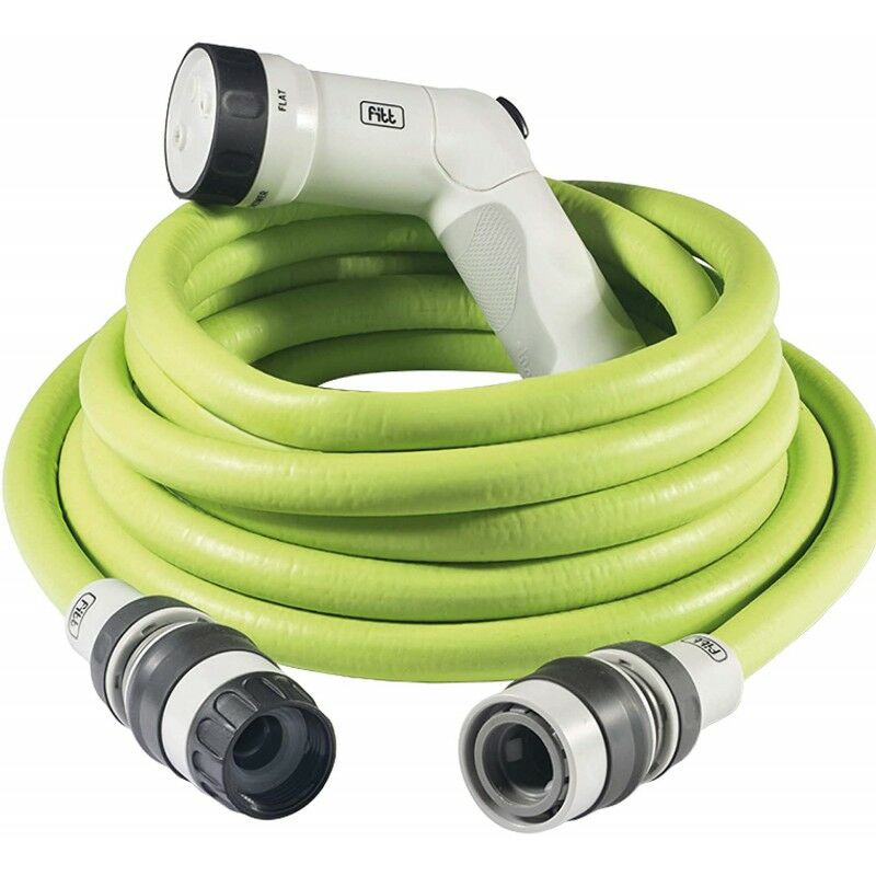 foto del prodotto ikon 15m tubo irrigazione giardino estensibile lime fitt