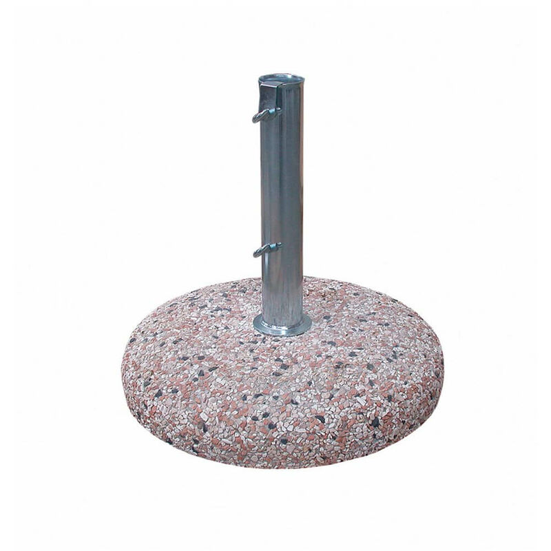 foto del prodotto base per ombrellone in cemento peso 55 kg