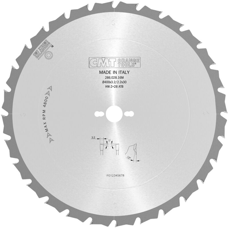 foto del prodotto 286.046.28m lama circolare edilizia c limit. hw 700x4.4 3.2x30 z46 5 atb