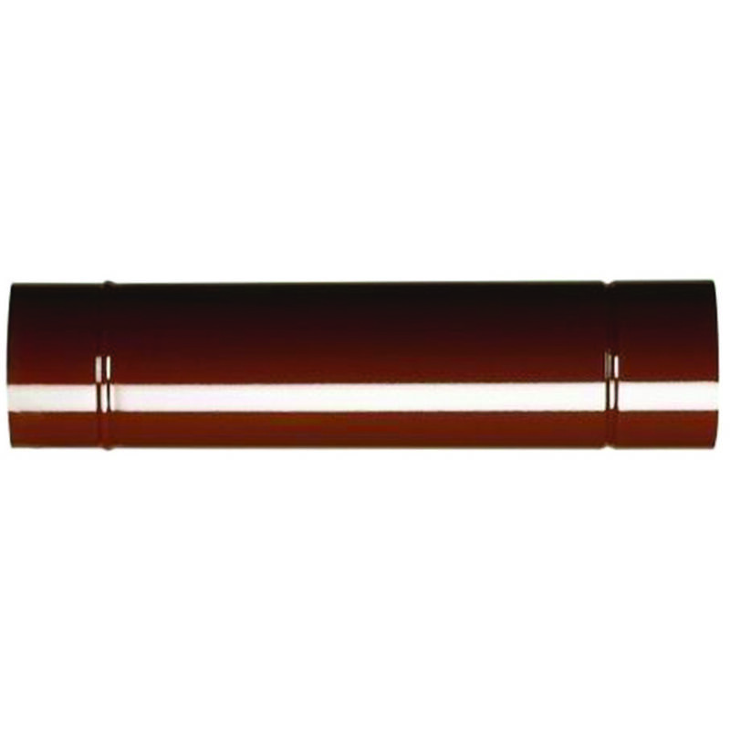 foto del prodotto tubo porcellanato per stufe a legna marrone ala smalto classic mm.120x250h.