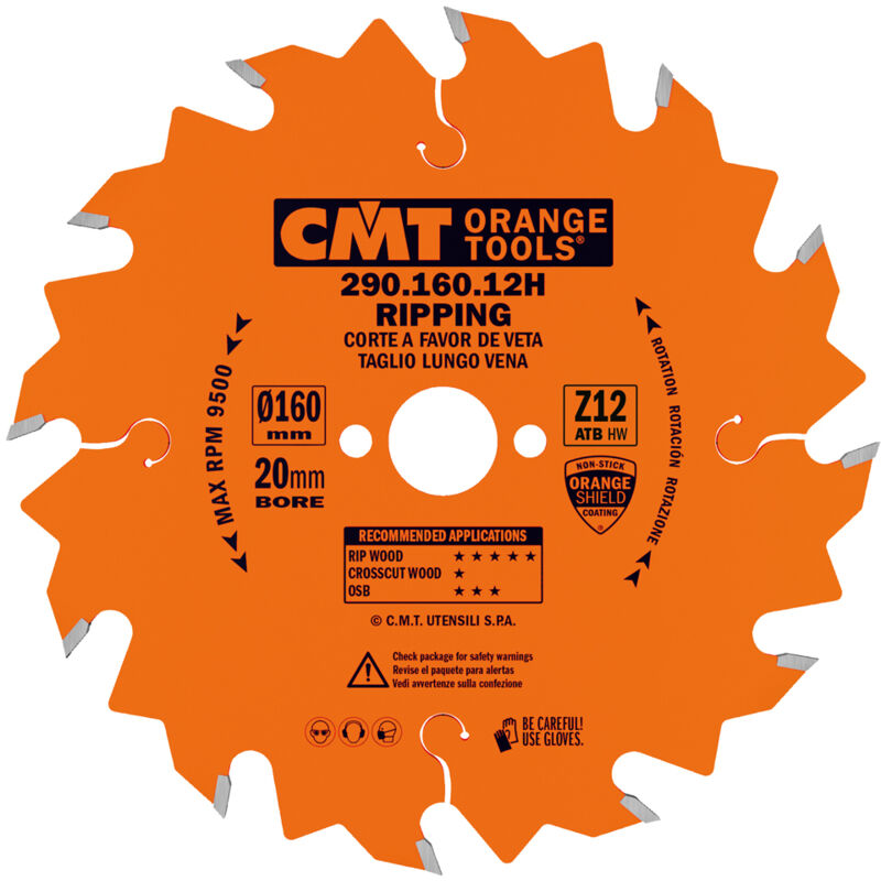 foto del prodotto 290.160.12h lama circolare c limitat. l vena hw 160x2.2 1.6x20 z12 atb