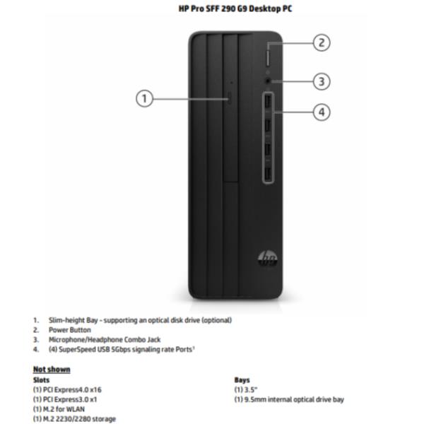 foto del prodotto 290 g9 i5 8gb 512gb w11p 2y sff
