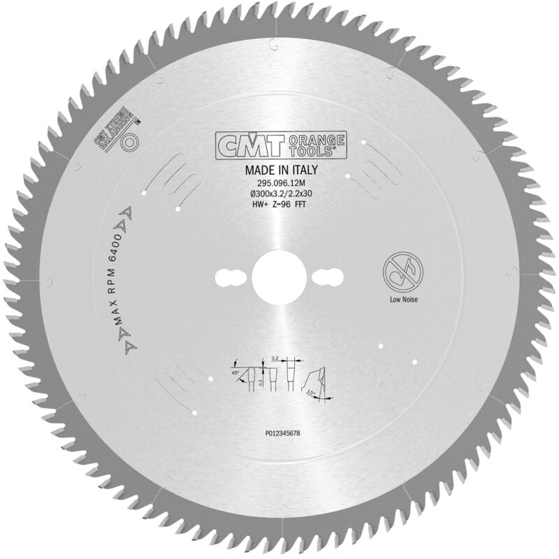 foto del prodotto 295.096.12m lama circolare xtreme hw 300x3.2 2.2x30 z96 fft 10 pos