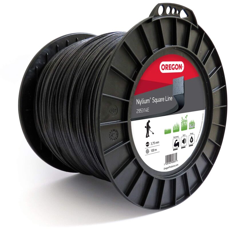 foto del prodotto 295314e - filo per tagliasiepi nylium square, 3,75 mm x 100 m - oregon